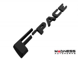 Jaguar F-PACE Custom Emblem - Gloss Black Finish